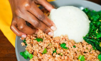 African Ugali Food